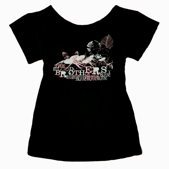 The Blood Brothers Vintage Shirt Custom Cut Unique Rare - Picture 1 of 6